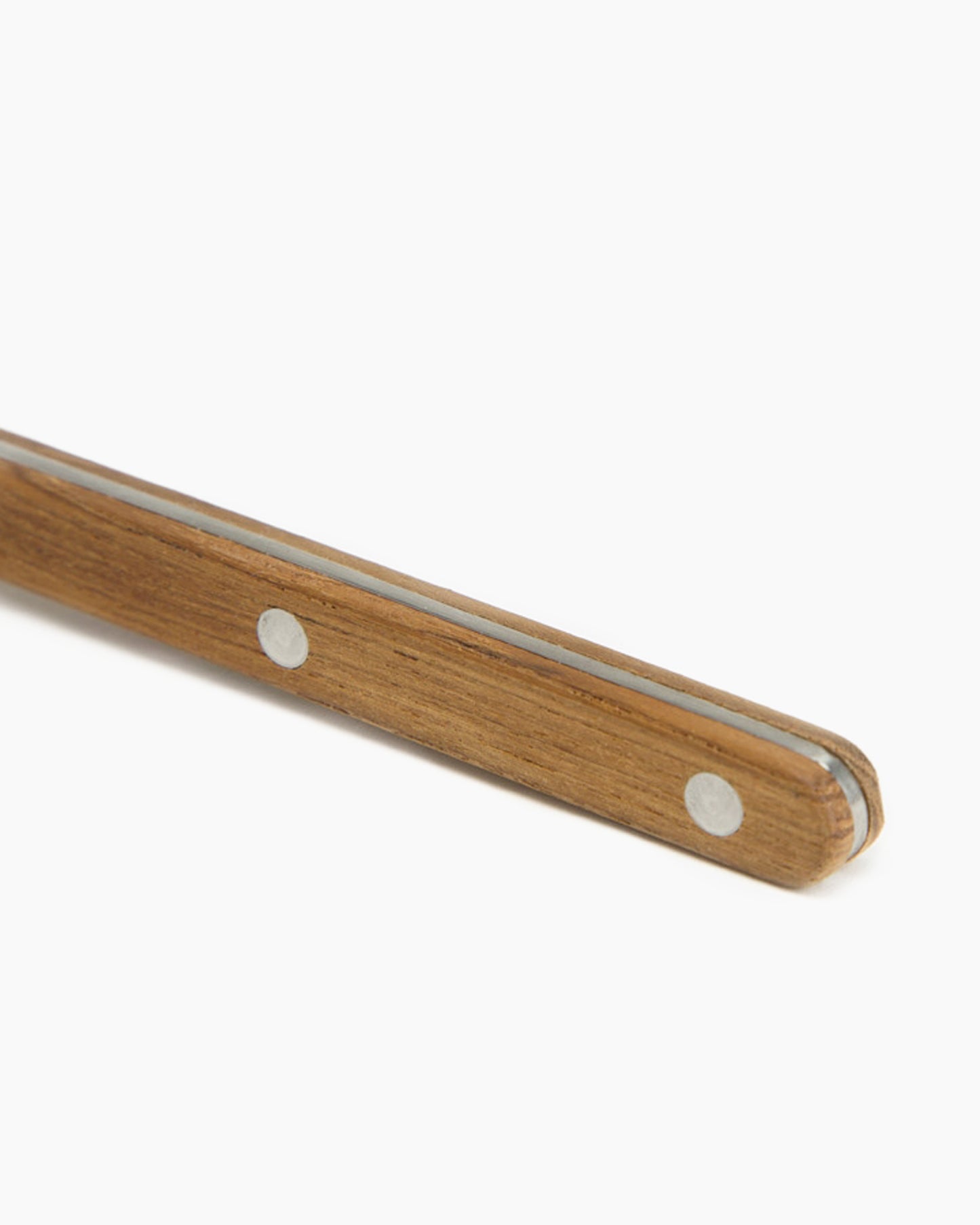 Cuchillo para queso con mango de teca