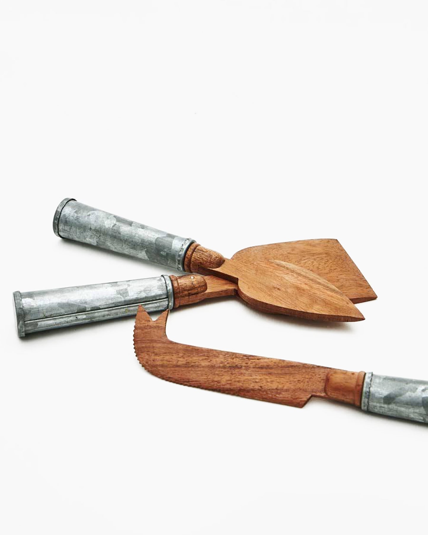 Set 3 cuchillos de queso madera