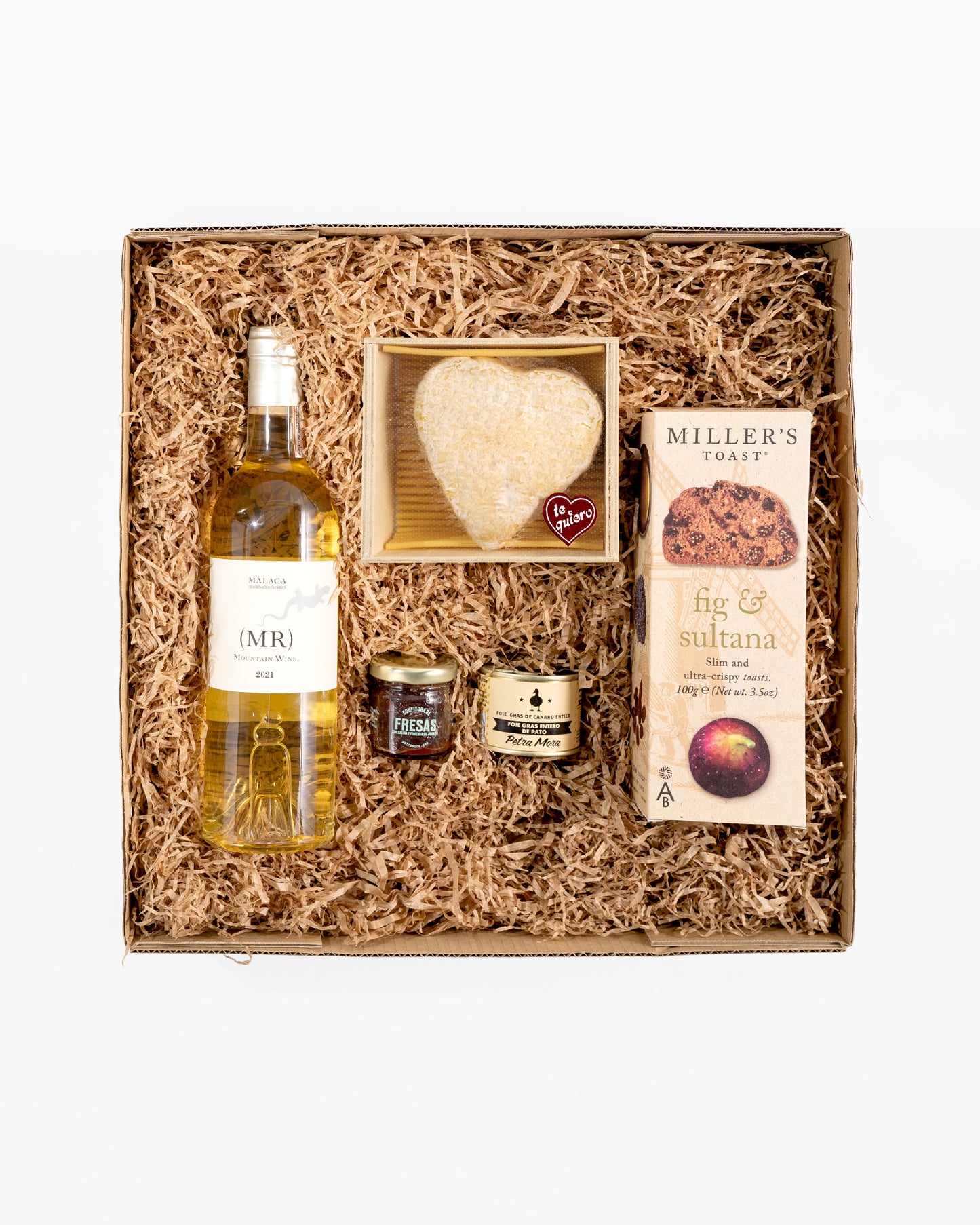 San Valentín con queso y foie