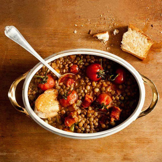 lentejas con chistorra