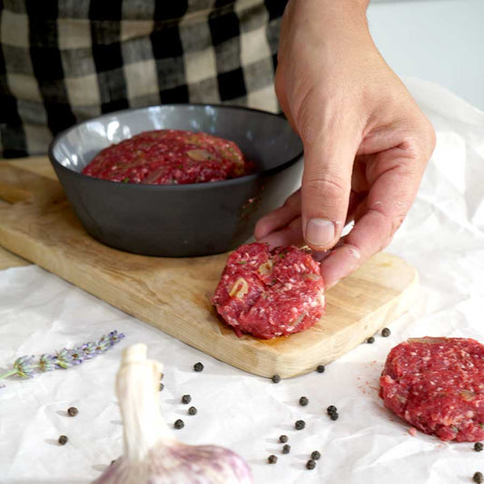 hacer hamburguesas con carne picada