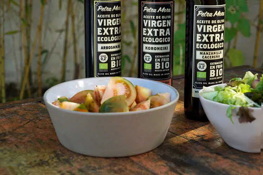aceites para ensalada de tomate