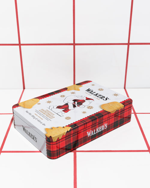 Surtido de galletas caja metalica Santa Claus