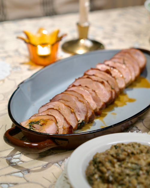 Pierna de Cordero Lechal Rellena de los Hermanos Manzano