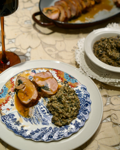 Pierna de Cordero Lechal Rellena de los Hermanos Manzano