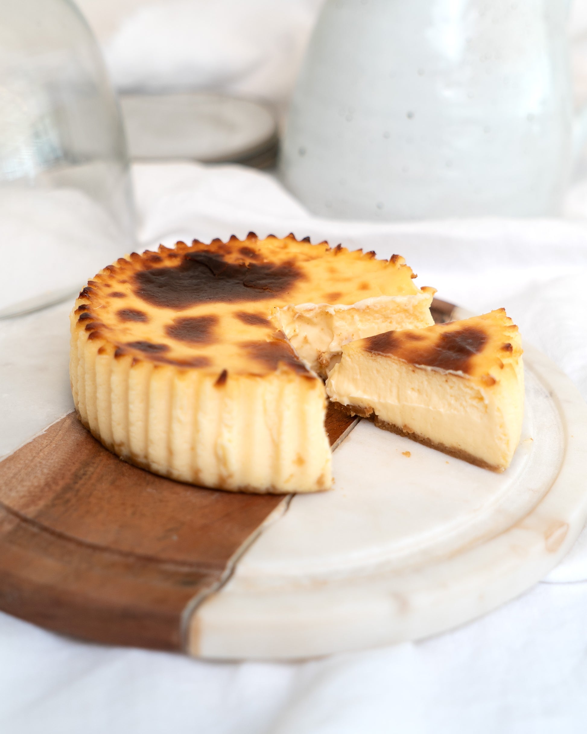 tarta de queso de oveja