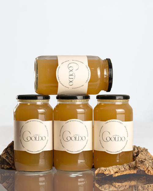 bote de caldo de huesos