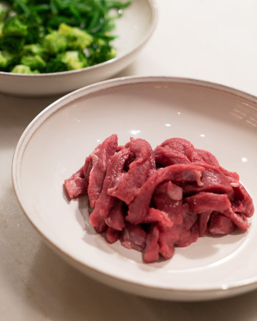 Tiras de ternera para fajitas