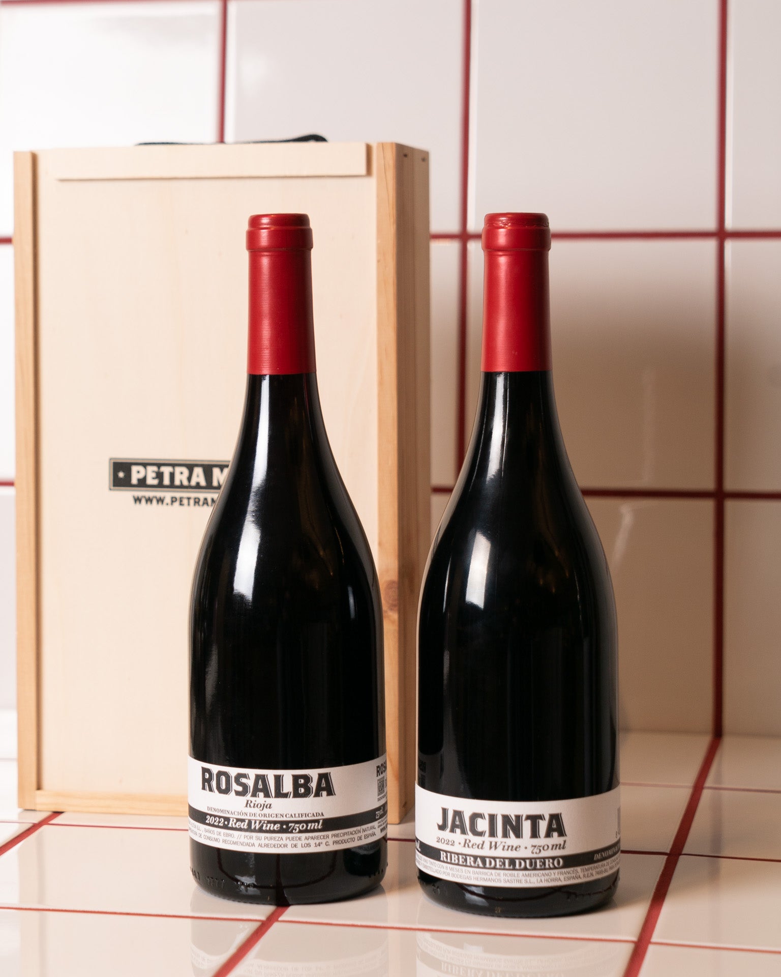 pack regalo botellas tinto