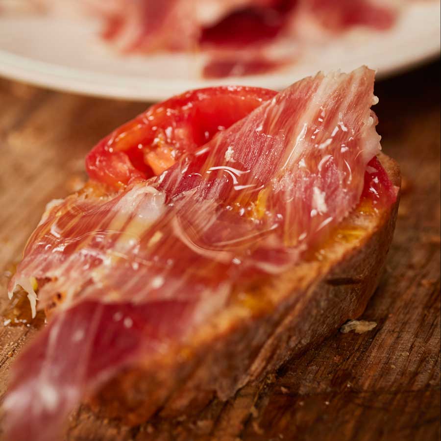 Jamón de bellota 50% Ibérico a cuchillo 100 g