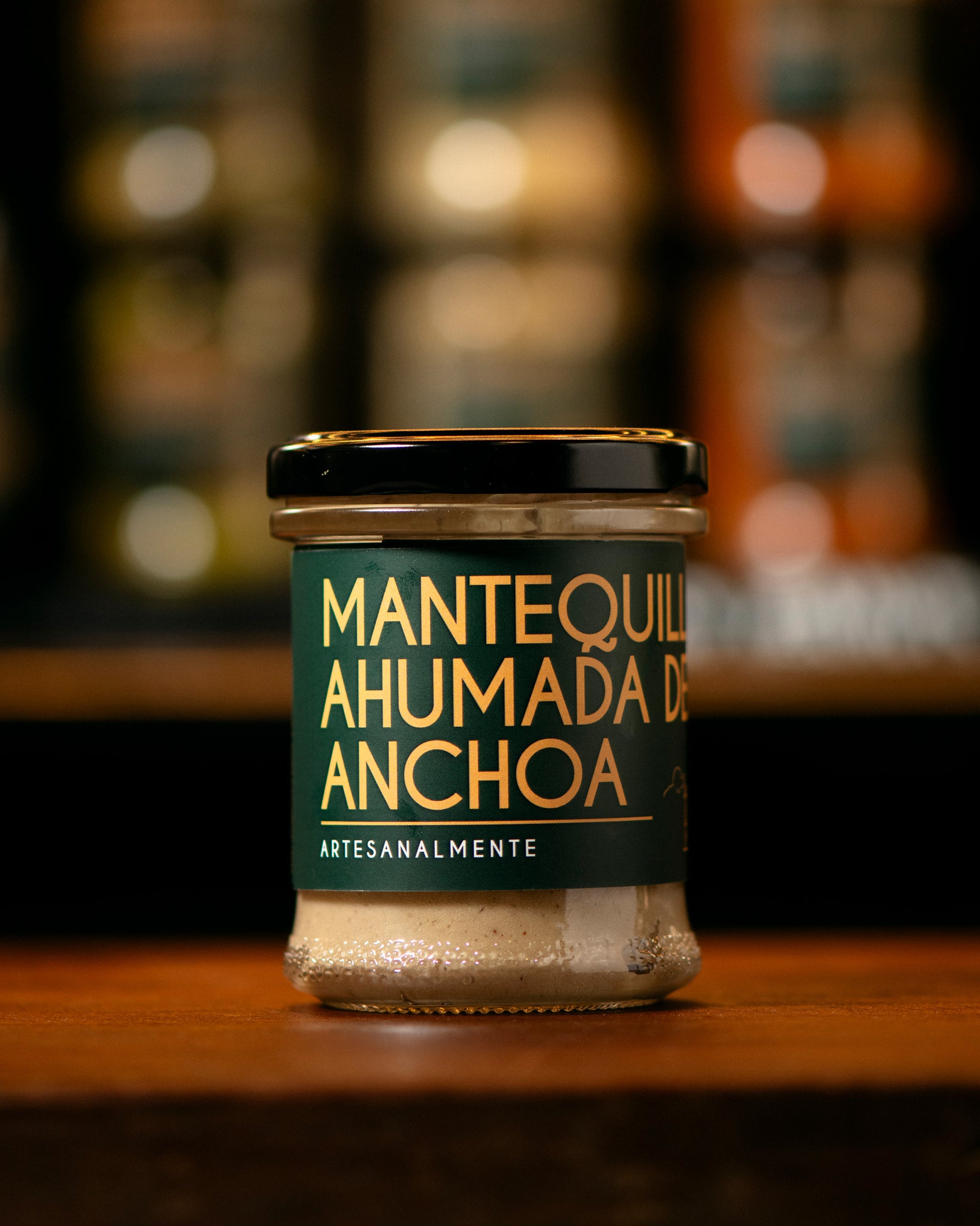 Mantequilla ahumada de anchoa