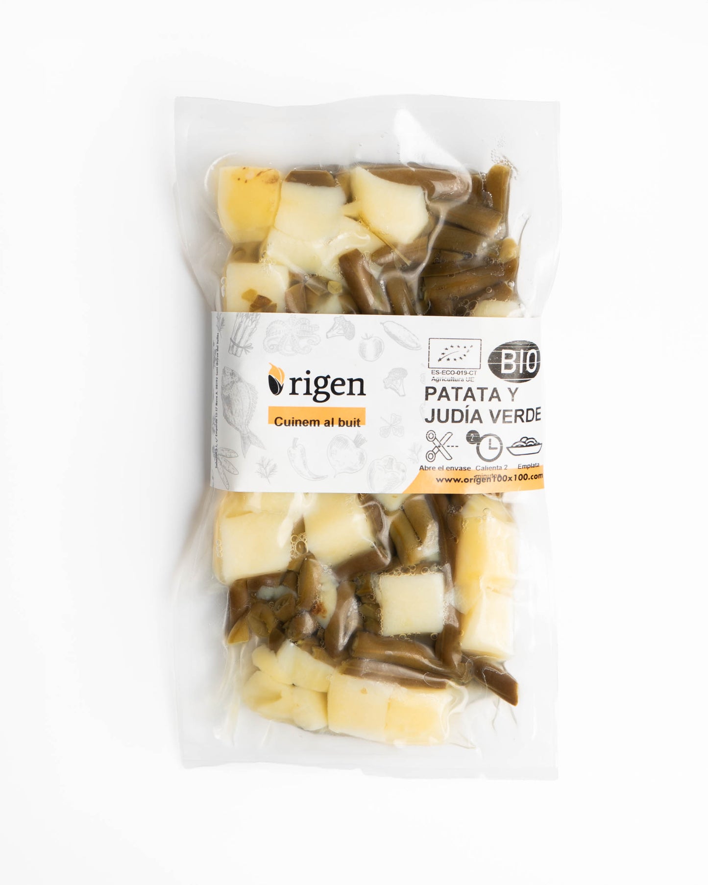 Patata y judia tierna BIO 300 g