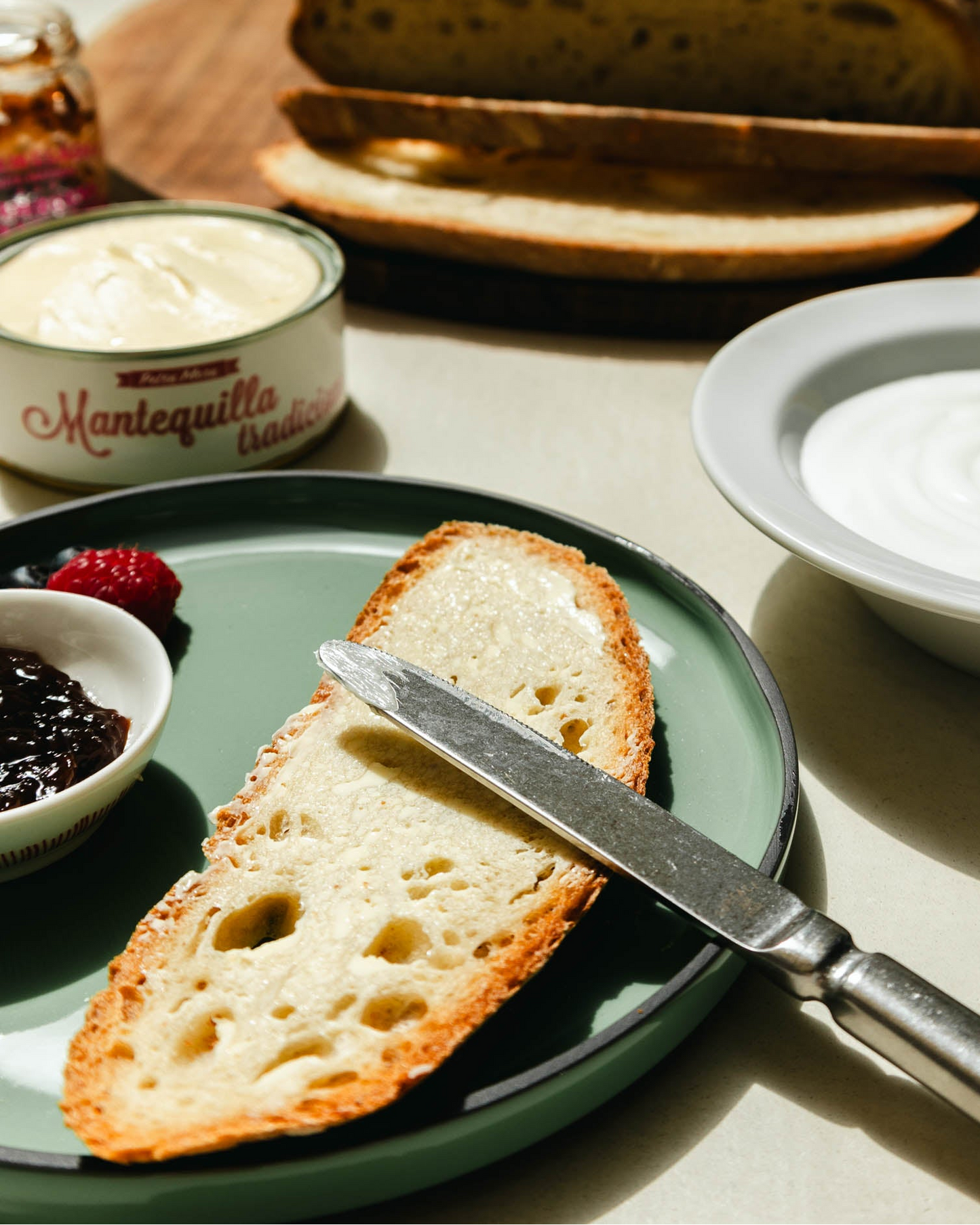 Mantequilla tradicional