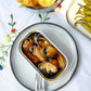 Mejillones con algas en escabeche blanco 130 g
