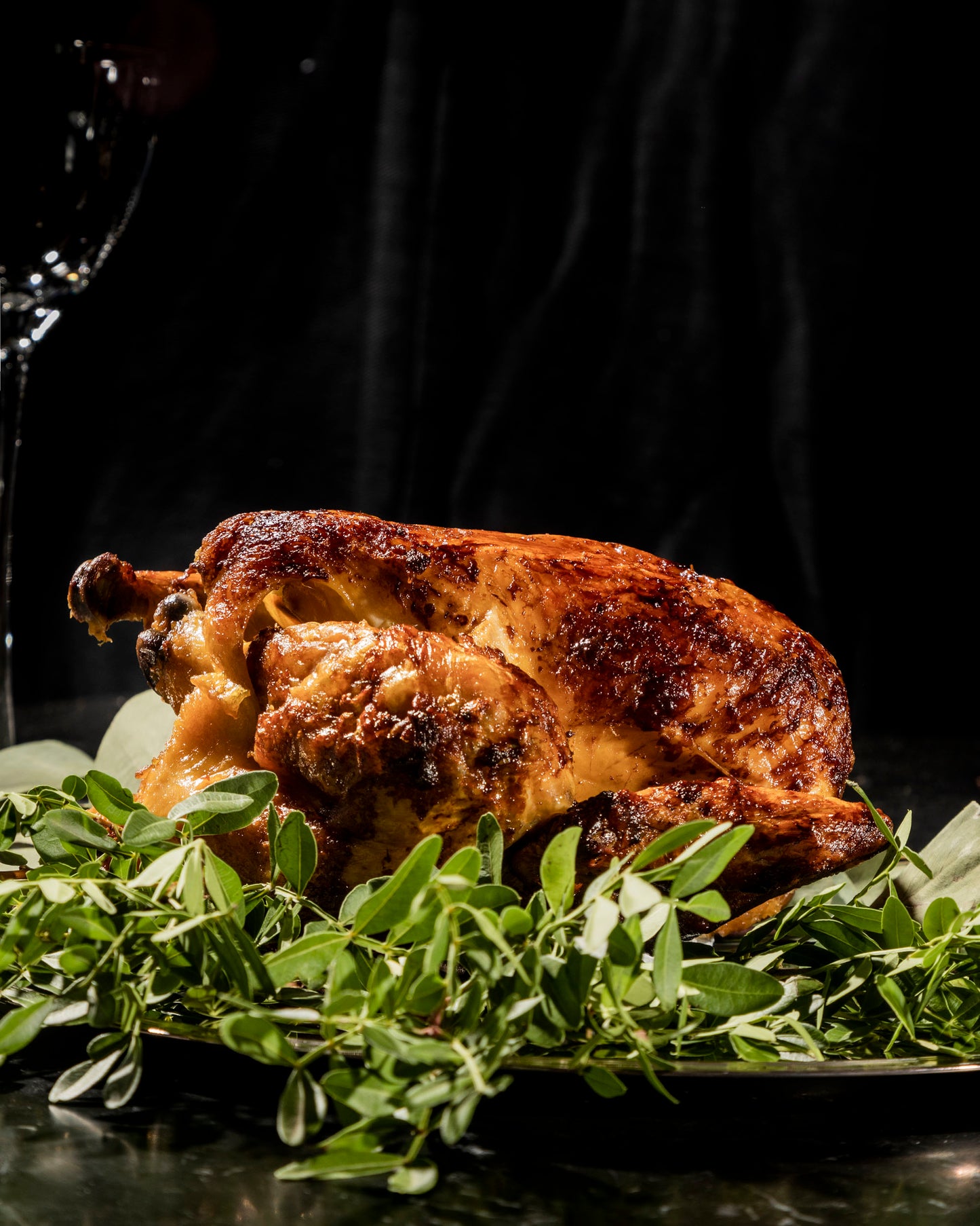 Pollo de caserío entero preasado