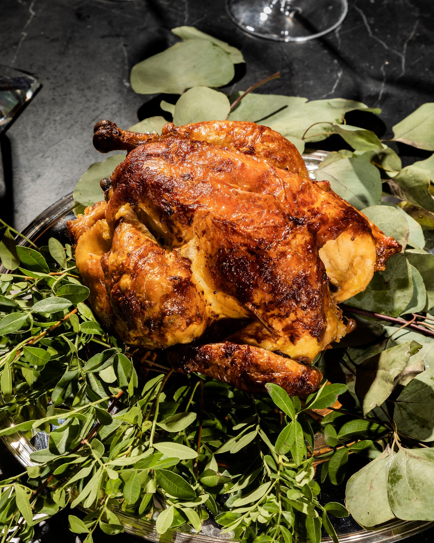 Pollo de caserío entero preasado