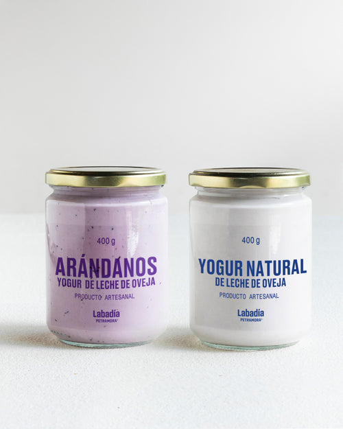 PACK Yogur natural + Yogur arándanos