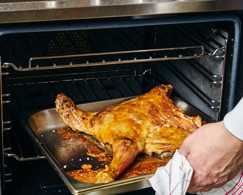 cordero lechal asado