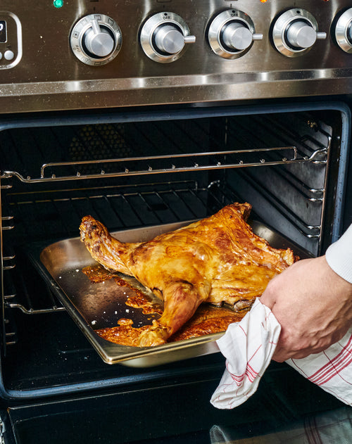 cordero lechal asado