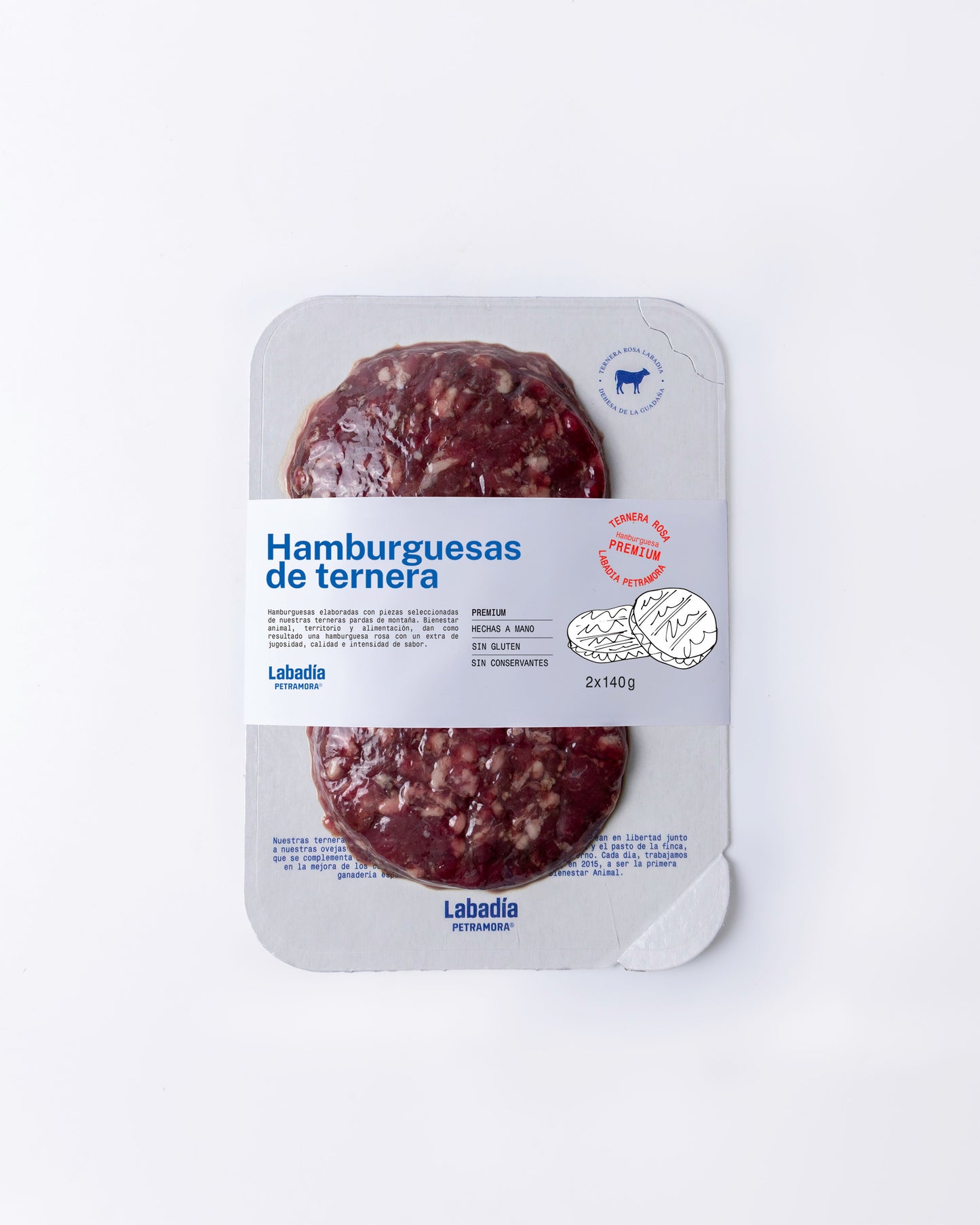 Hamburguesa de ternera Premium (2 uds.)