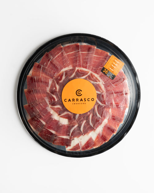 Jamón de bellota 100% Ibérico a cuchillo plato 100 g