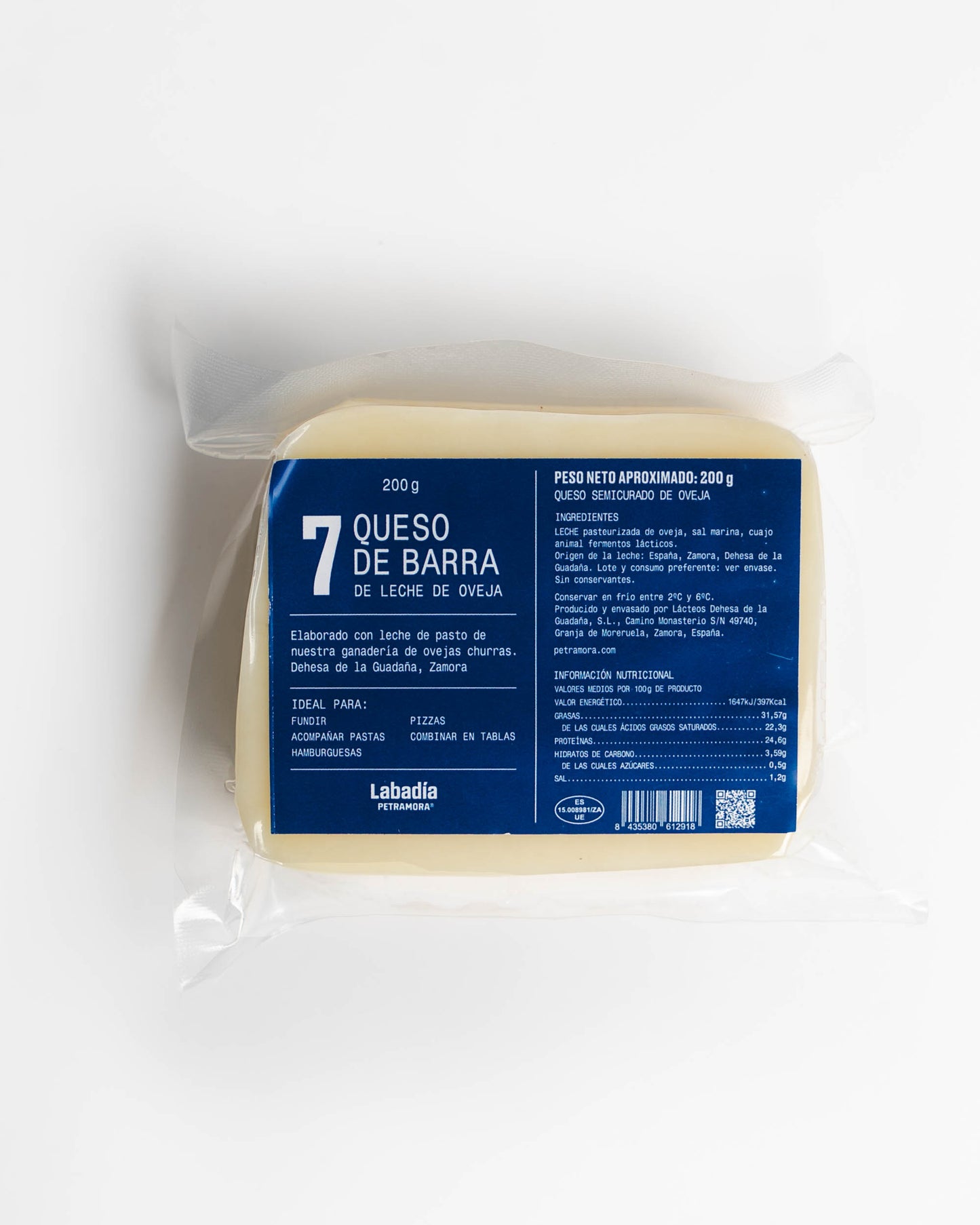 Labadía 7 queso de barra 200 g