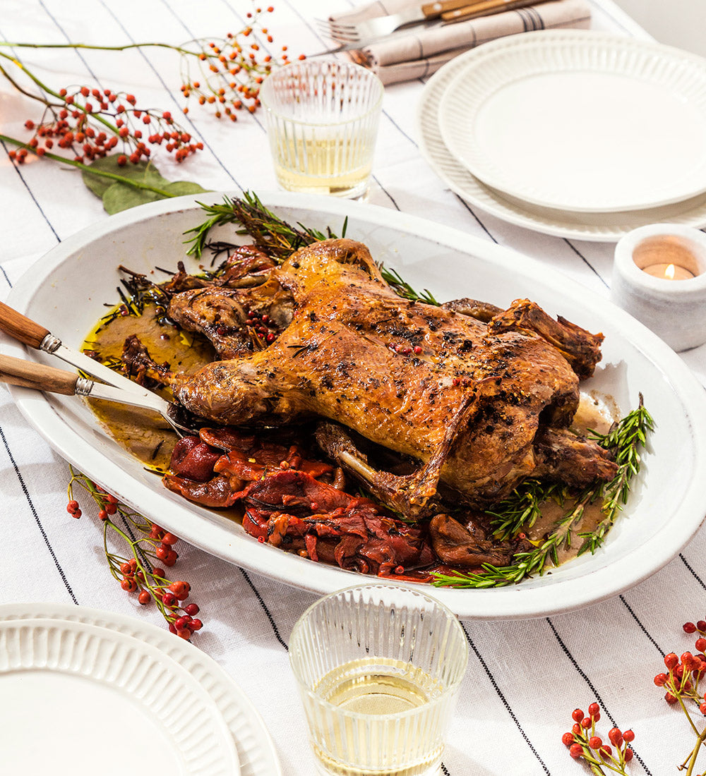 Pato entero preasado