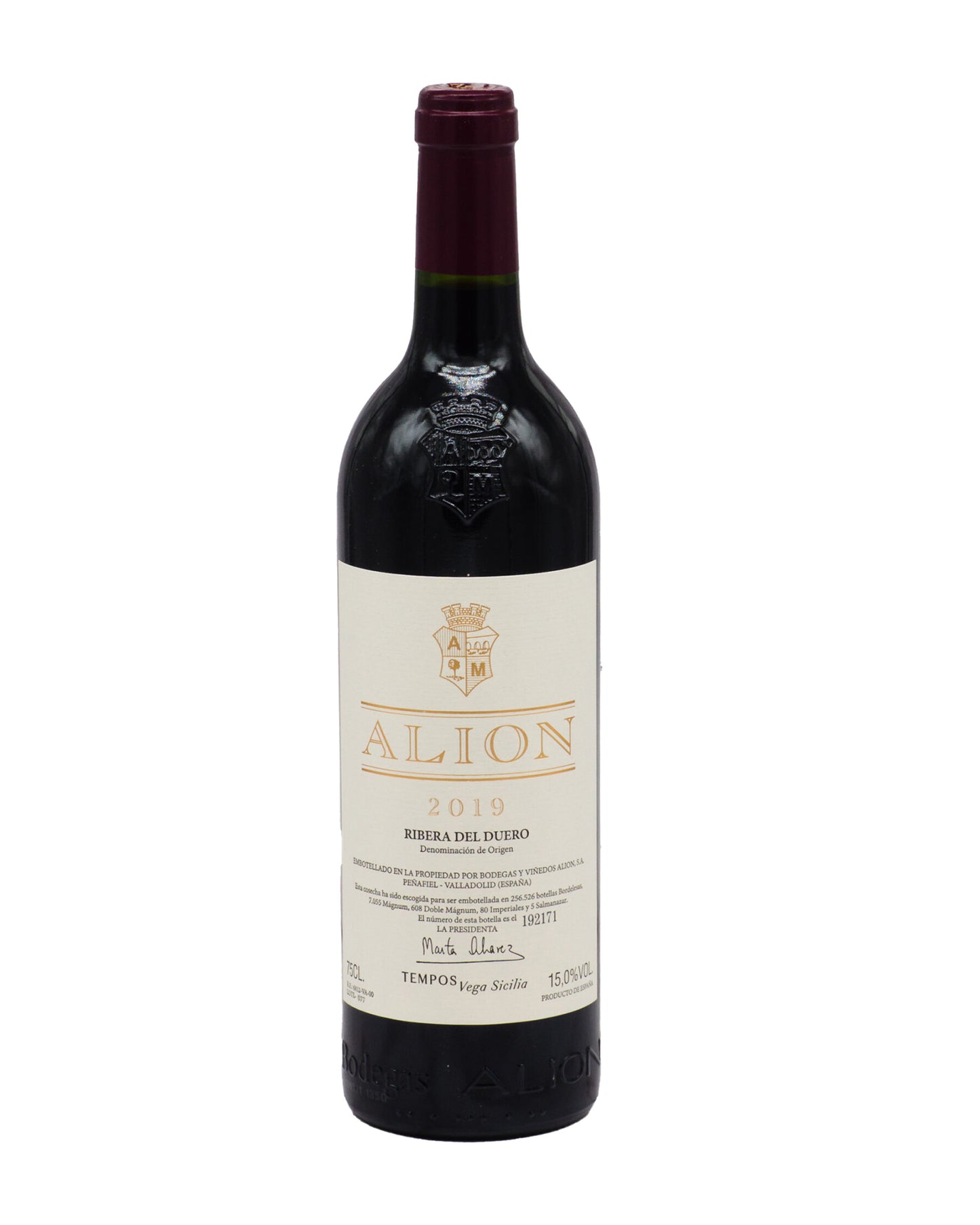 Bodegas y Viñedos Alion 2019