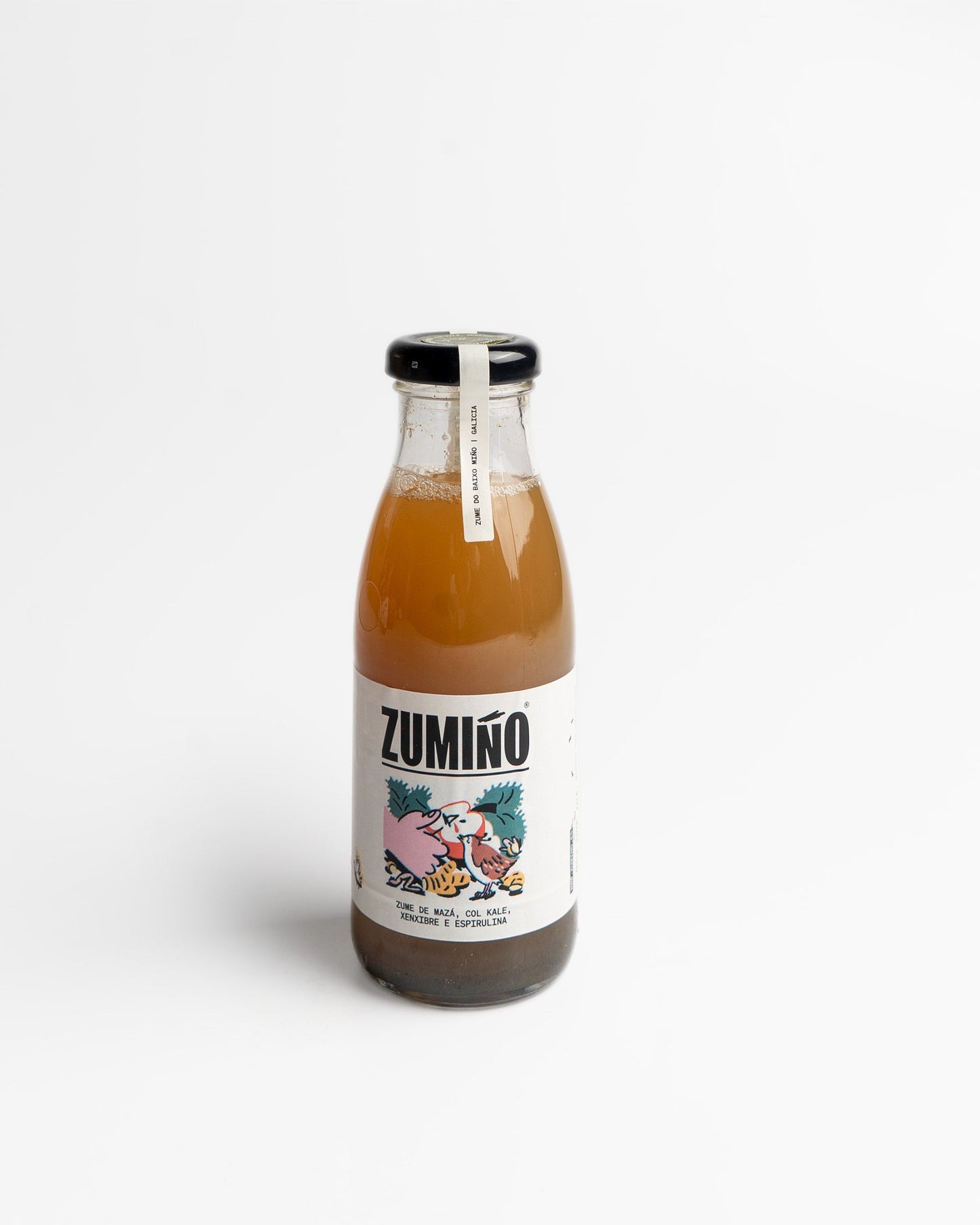 Zumiño de manzana, kale, pepino y jengibre 25 cl