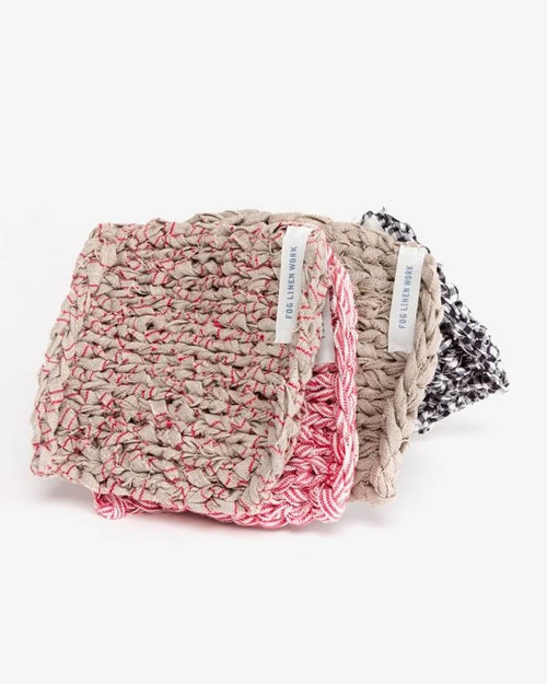 Mini agarraderas de lino Fog Linen