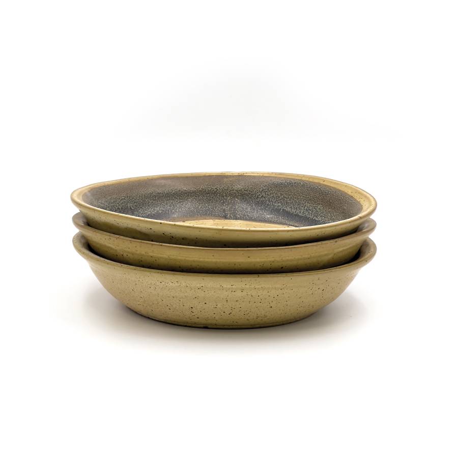 Plato Hondo de gres Solange