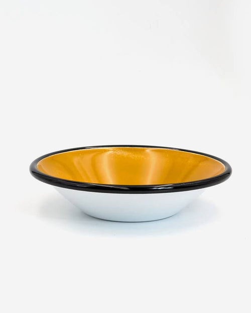 A Little Color Yellow Soup Bowl