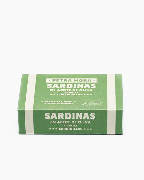 Sardinillas aceite picantes pequeñas 12-15 115 g
