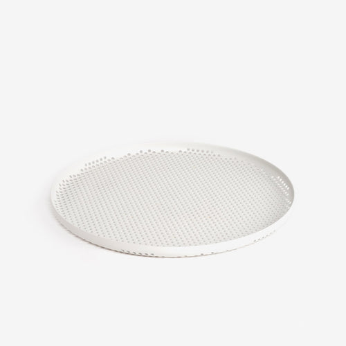 Bandeja perforada gris suave HAY