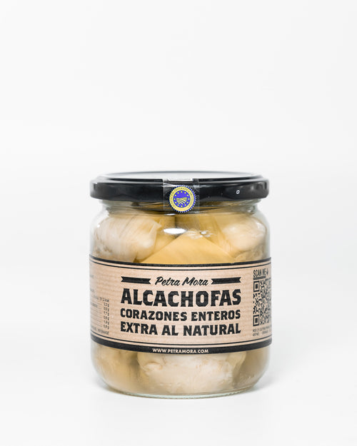 Corazones de alcachofa IGP Tudela 7-9 frutos 345g