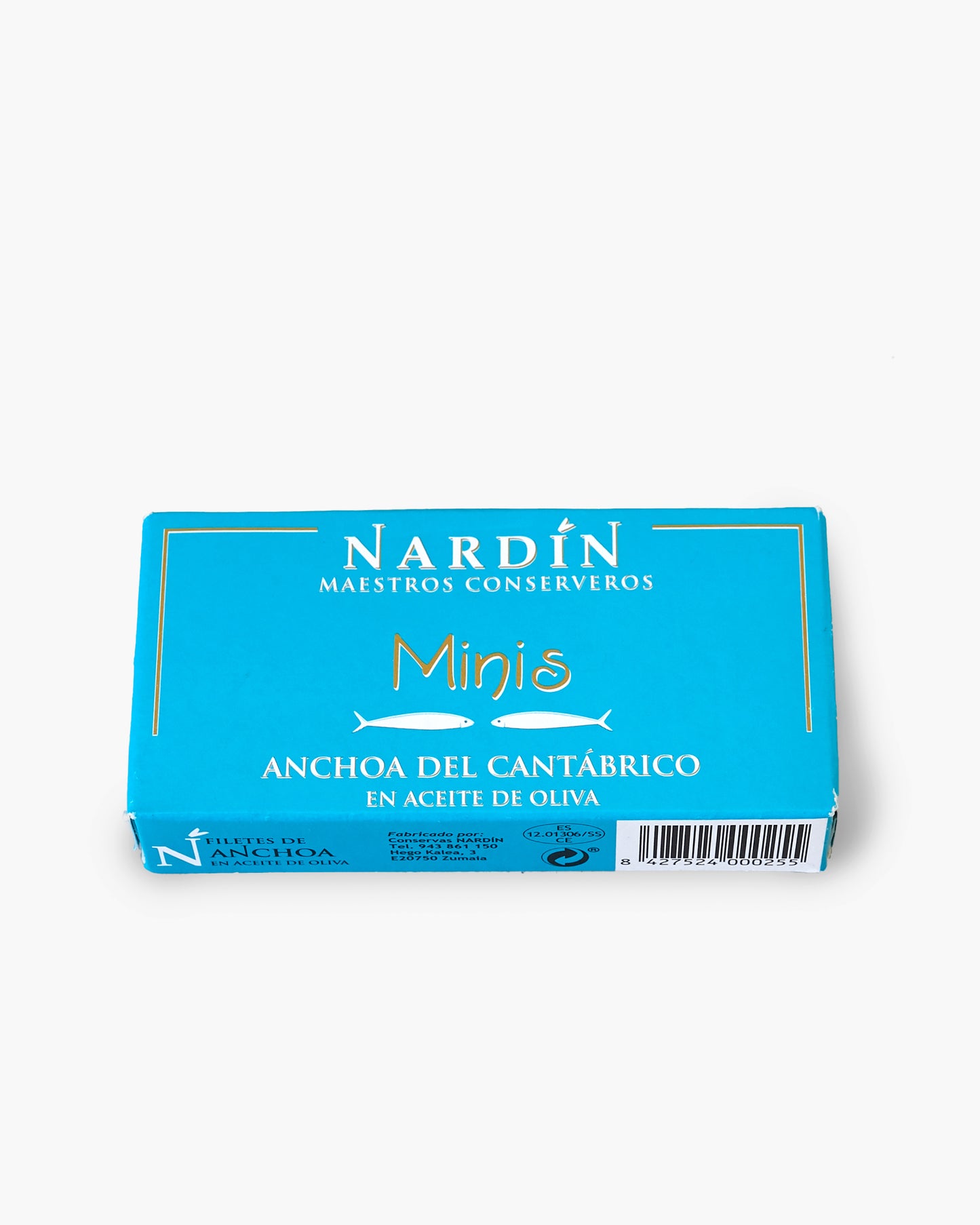 Anchoas Cantábrico minis aceite oliva Nardin 50 g