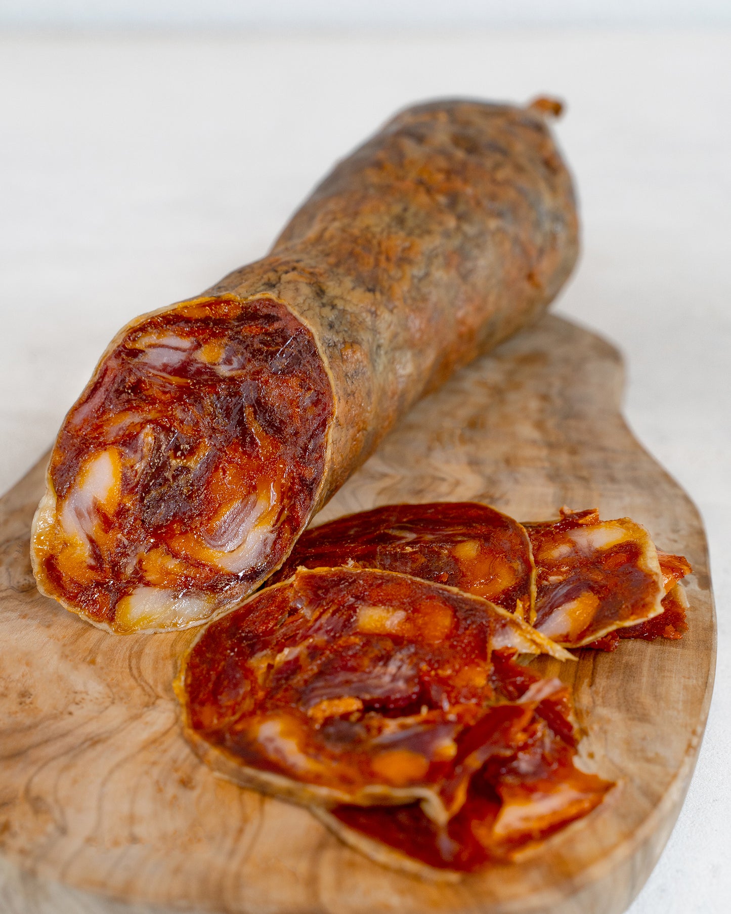 Chorizo de bellota ibérico 1/2 pieza 600 g