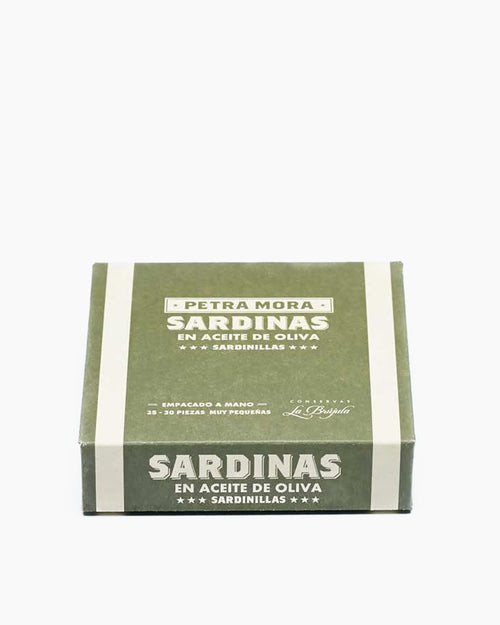 Sardinillas aceite oliva muy pequeñas 25-30 115 g